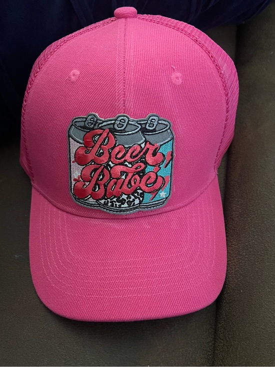 Accessories - Beer Babe Pink Trucker Hat - Women’s Brand New